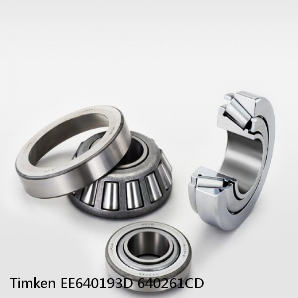 EE640193D 640261CD Timken Tapered Roller Bearing #1 small image