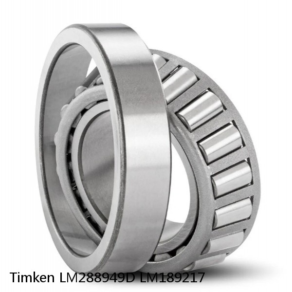 LM288949D LM189217 Timken Tapered Roller Bearing