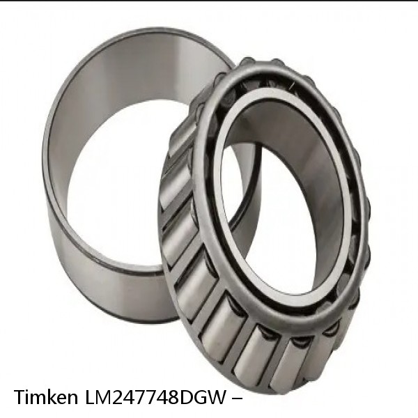 LM247748DGW – Timken Tapered Roller Bearing #1 small image