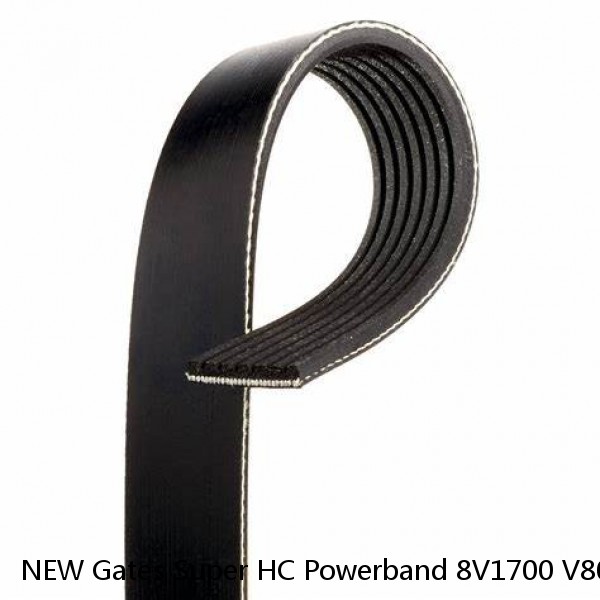 NEW Gates Super HC Powerband 8V1700 V80 V-belt 1" thick 5 1/2 " wide 