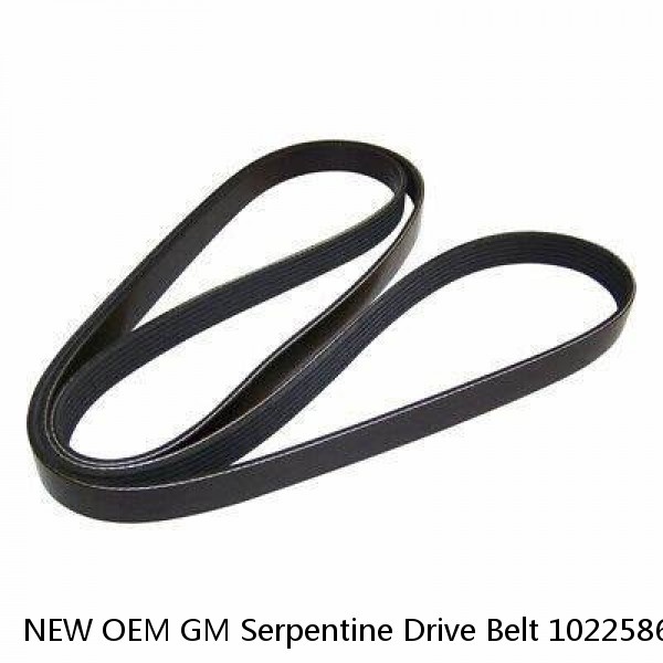 NEW OEM GM Serpentine Drive Belt 10225865 Chevy GMC Truck SUV 4.3 5.0 5.7 96-00