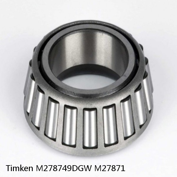 M278749DGW M27871 Timken Tapered Roller Bearing #1 image