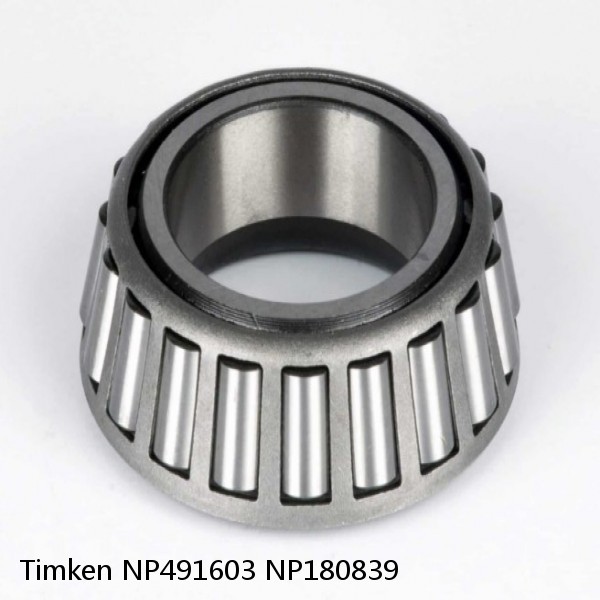 NP491603 NP180839 Timken Tapered Roller Bearing #1 image