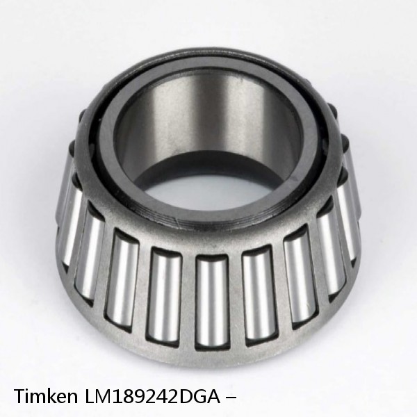 LM189242DGA – Timken Tapered Roller Bearing #1 image