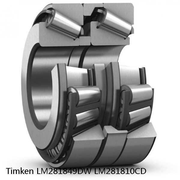 LM281849DW LM281810CD Timken Tapered Roller Bearing #1 image