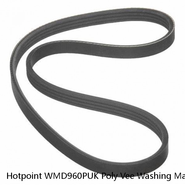 Hotpoint WMD960PUK Poly Vee Washing Machine Drive Belt FREE DELIVERY #1 image