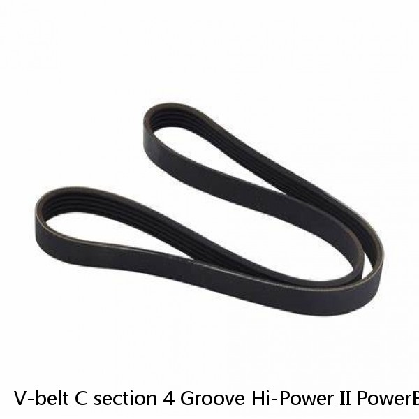 V-belt C section 4 Groove Hi-Power II PowerBand Series 4/C124 #1 image