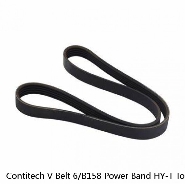 Contitech V Belt 6/B158 Power Band HY-T Torque Team B158 - Fast Shipping #1 image