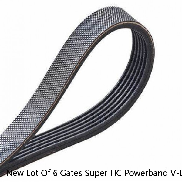 New Lot Of 6 Gates Super HC Powerband V-Belt 3/3V530 9385-3053 Gates ???????? #1 image