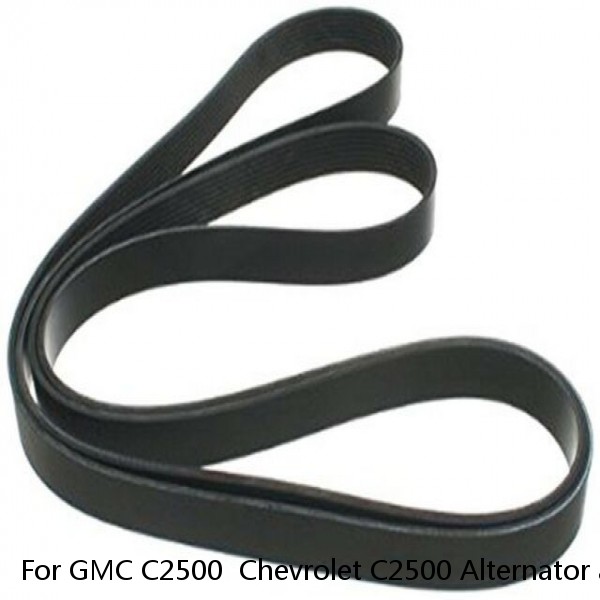 For GMC C2500  Chevrolet C2500 Alternator and Air Conditioning Serpentine Belt #1 image