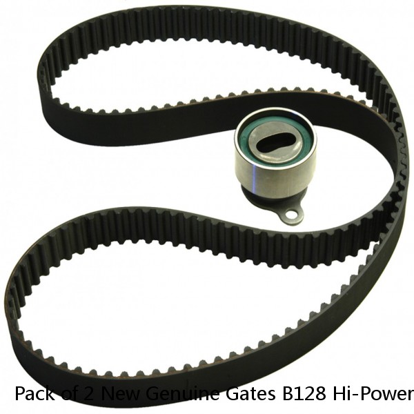 Pack of 2 New Genuine Gates B128 Hi-Power ll V-belt Daikin 000198300 #1 image